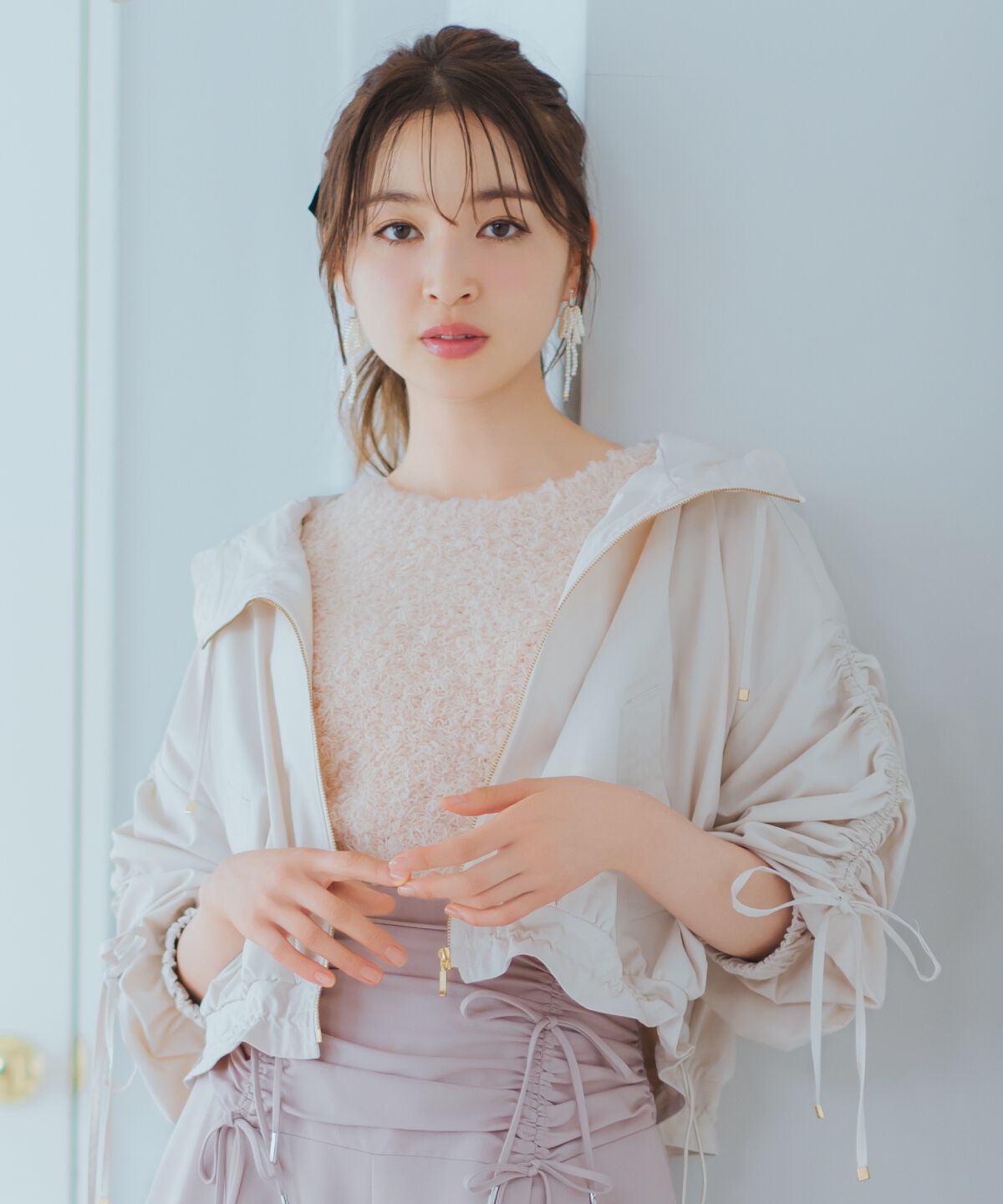 WILLSELECTION「ボリュームスリーブショートブルゾン」|ブルゾン・スタジャン|