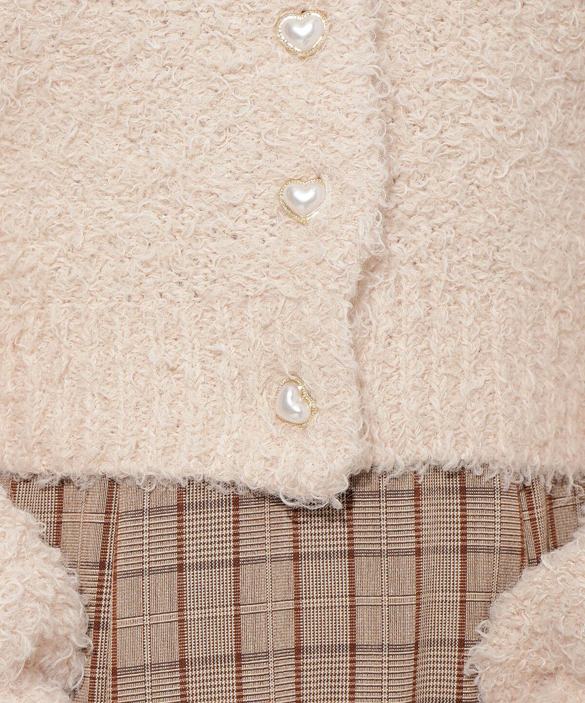 WILLSELECTION「テディヤーンニットカーディガン」|カーディガン|