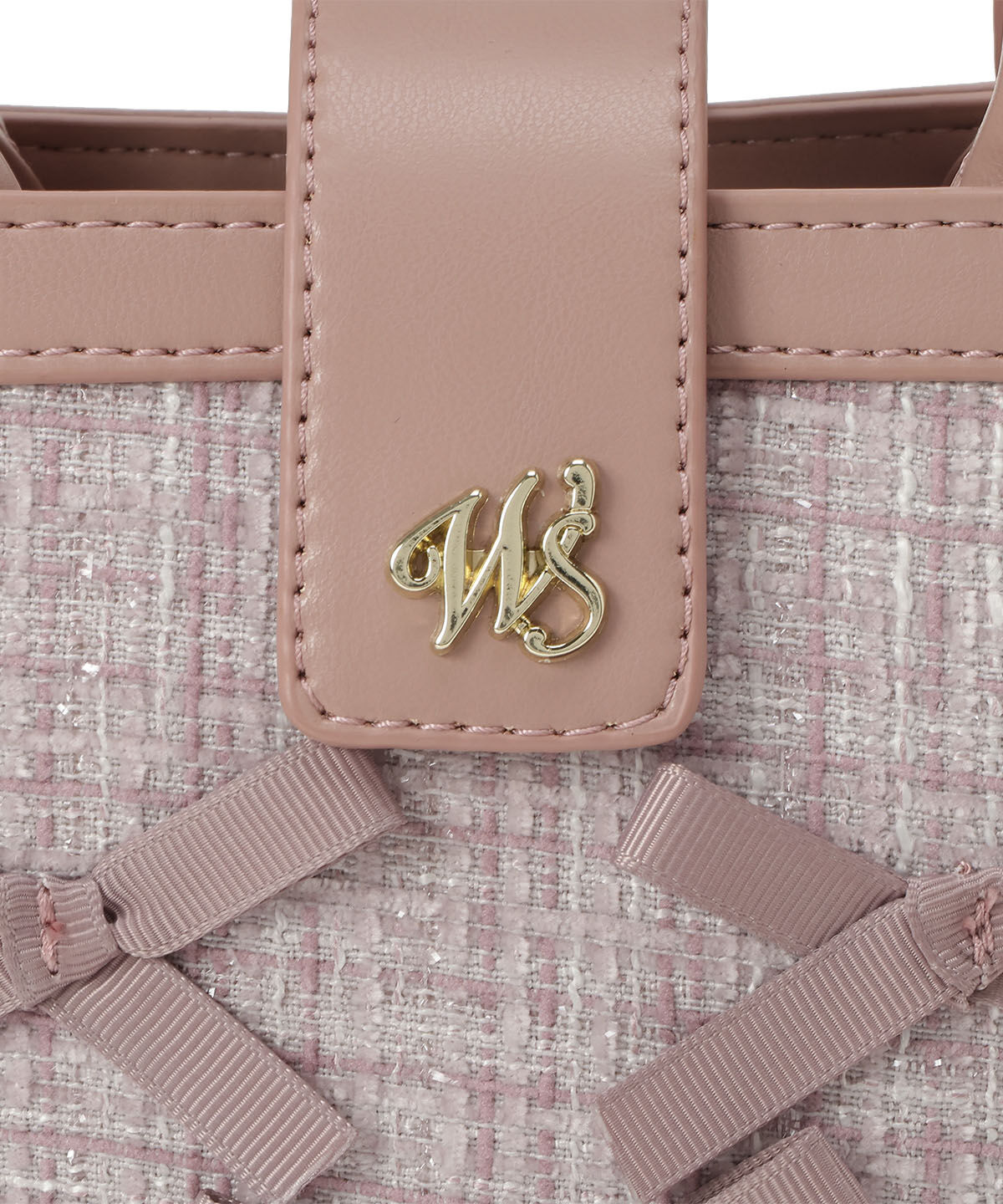 WILLSELECTION「2wayツイードリボンバッグ」|ショルダー・メッセンジャー|