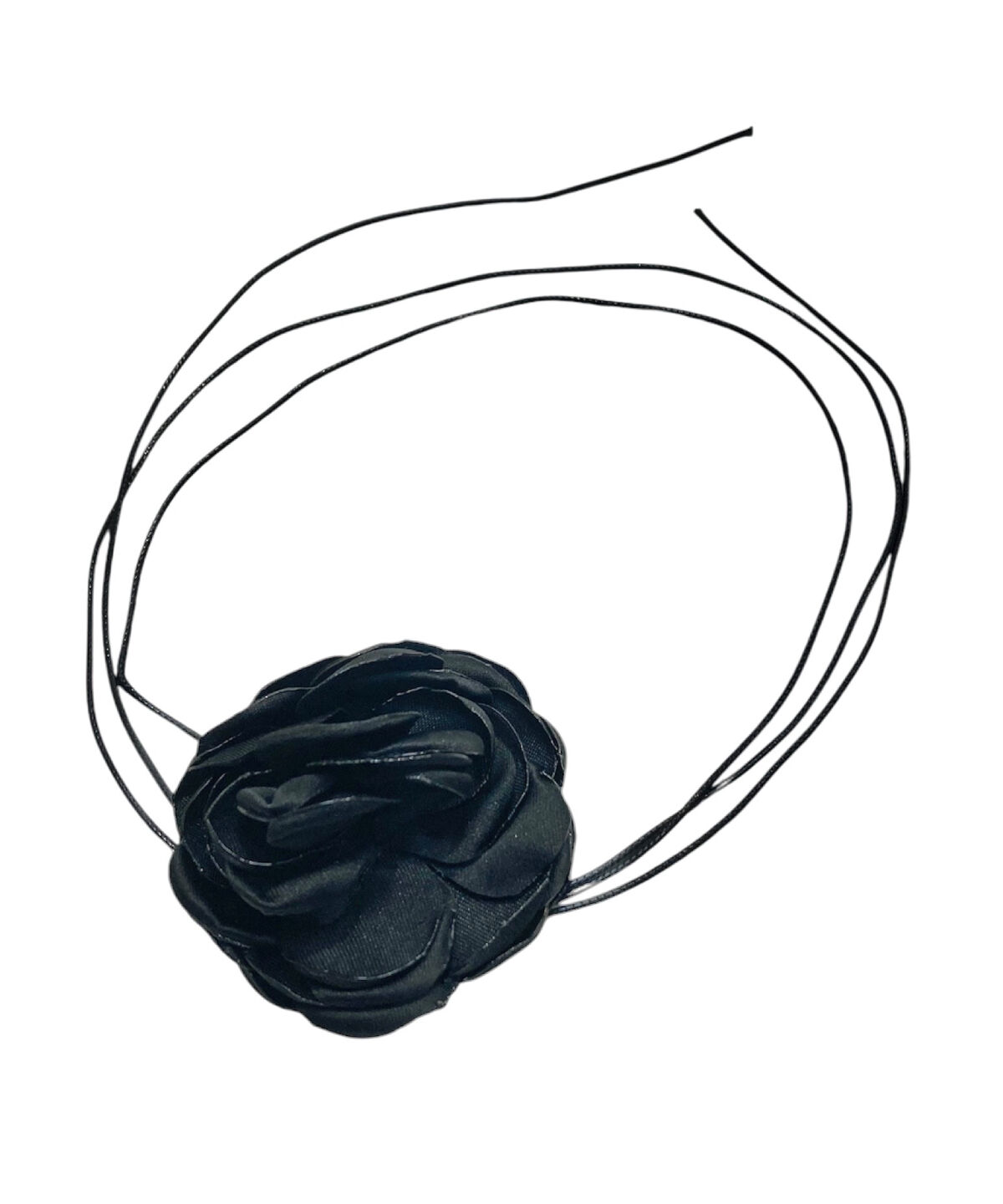 WILLSELECTION「フラワーチョーカー」|ネックレス|ブラック