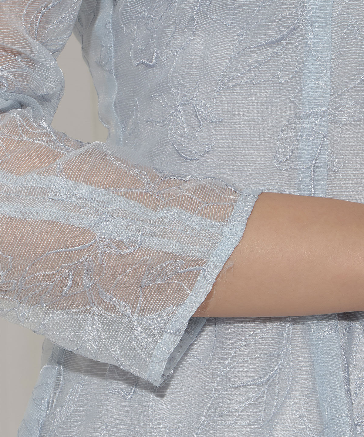 WILLSELECTION「フラワー刺繍肩リボンドレス」|ドレス|