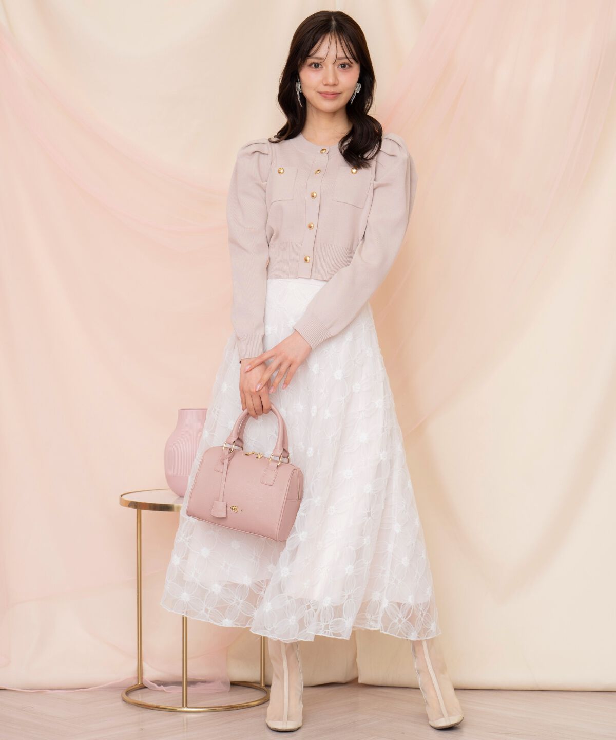 WILLSELECTION「ポケットデザインタックスリーブカーディガン」|カーディガン|