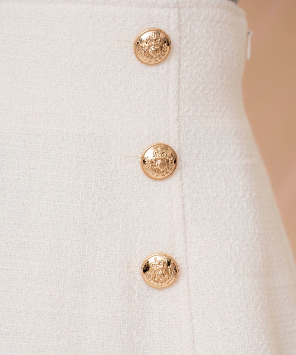 WILLSELECTION「アシメヘムツイードミニスカート」|フレア|