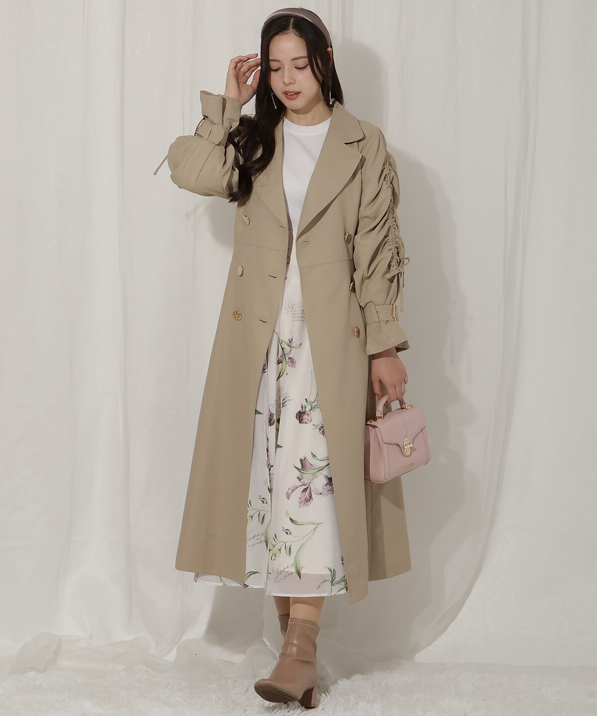 WILLSELECTION「ドロストデザイントレンチコート」|トレンチコート|