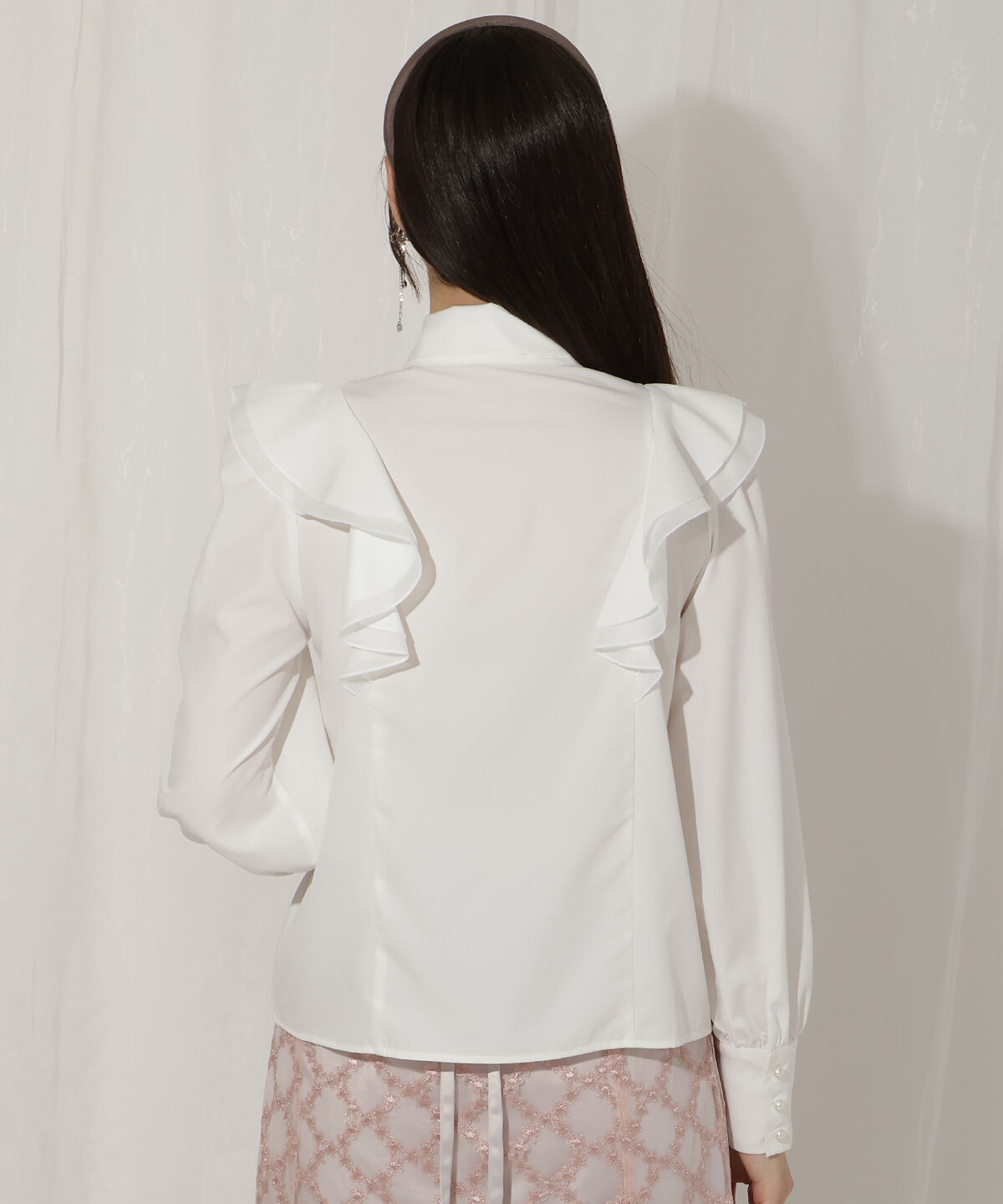 WILLSELECTION「ラッフルボウタイブラウス」|シャツ・ブラウス|
