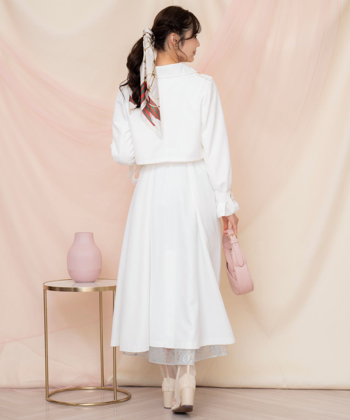 WILLSELECTION「メタリックボタン3WAYトレンチコート」|トレンチコート|