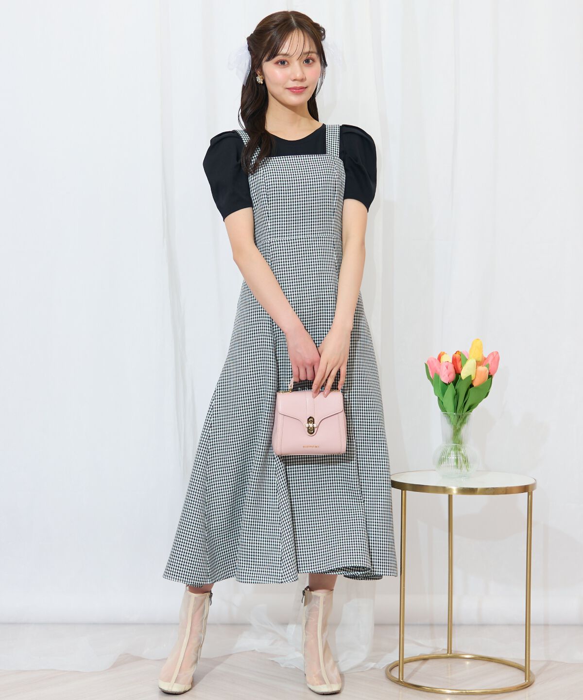 WILLSELECTION「チュールフリルマーメイドジャンスカ」|ワンピース|