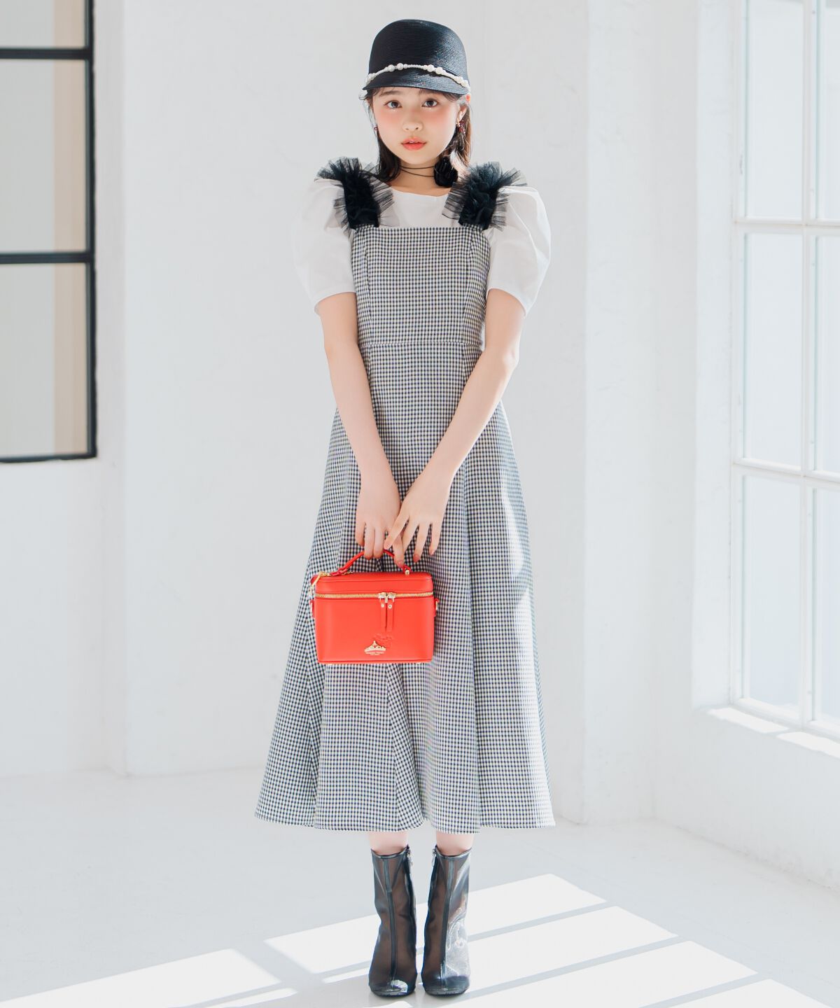 WILLSELECTION「チュールフリルマーメイドジャンスカ」|ワンピース|