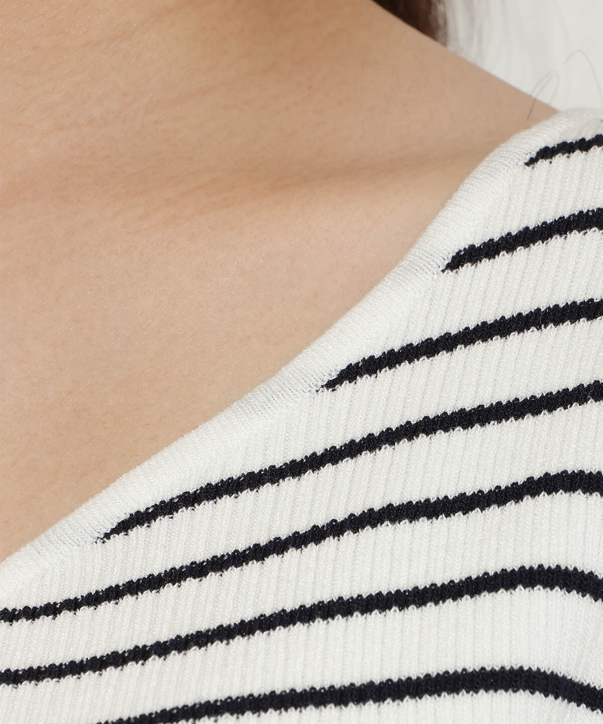 WILLSELECTION「ハートネックニットプルオーバー」|ニット・セーター|