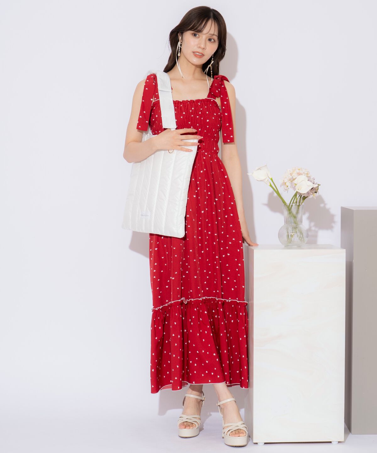 WILLSELECTION「リボンショルダーキルティングトート」|トートバッグ|