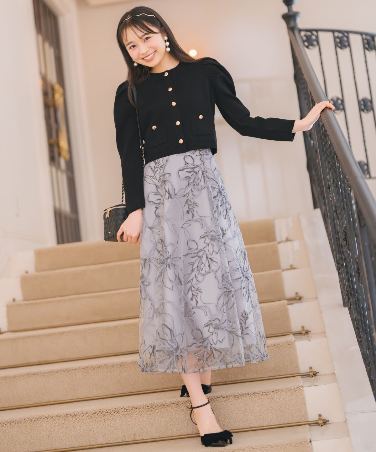 WILLSELECTION「タックスリーブニットカーディガン」|カーディガン|