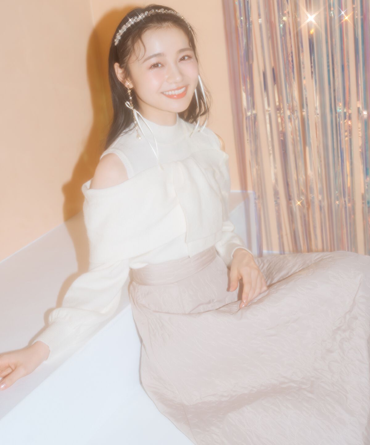 WILLSELECTION「キルティングボリュームフレアスカート」|フレア|