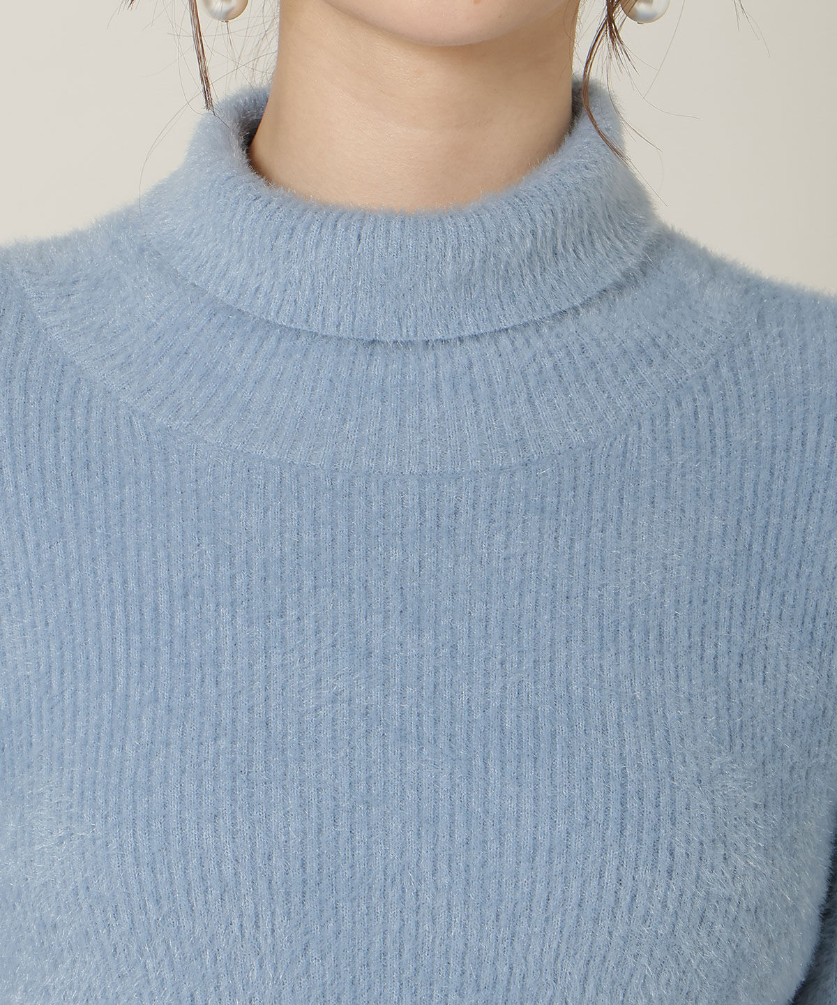 WILLSELECTION「FOXライクヤーンタートルネックプルオーバー」|ニット・セーター|