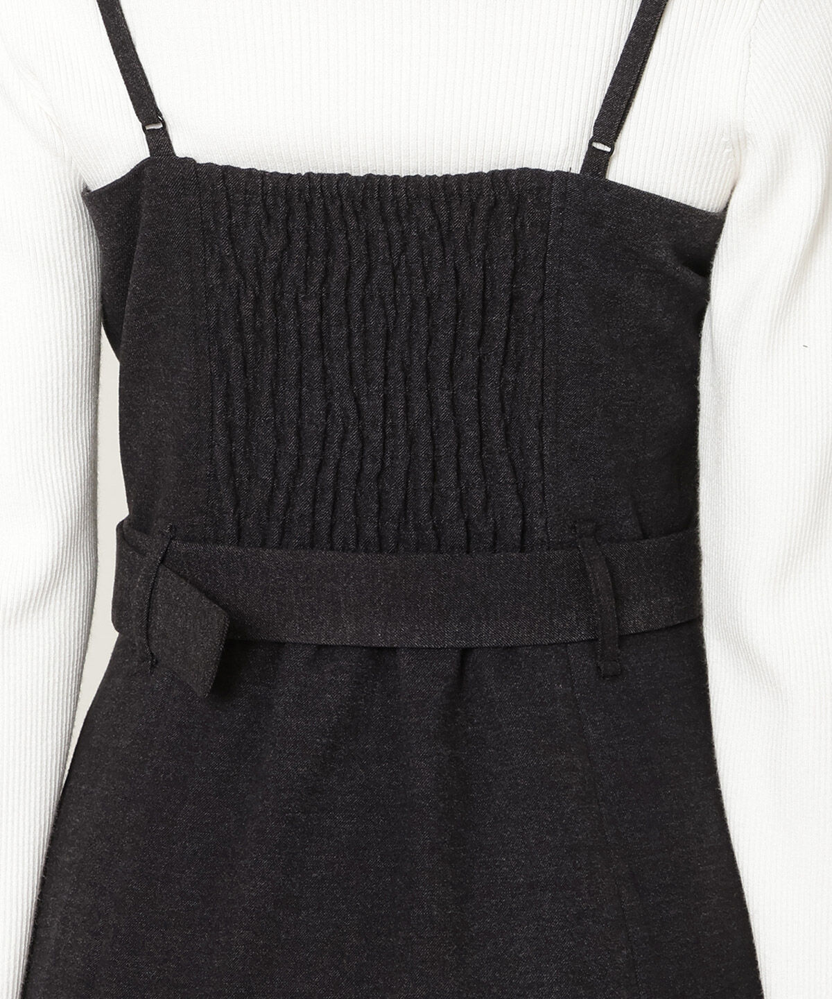 WILLSELECTION「ベルト付きVカットマーメイドキャミワンピース」|ワンピース|