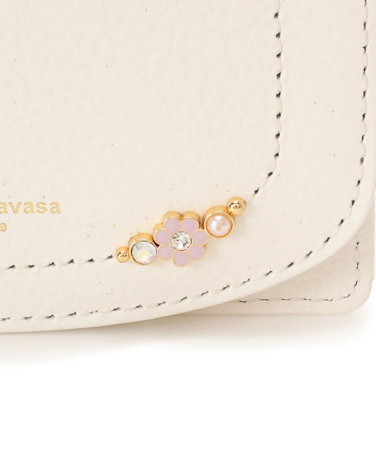 Samantha Thavasa Petit Choice「フラワーパール パスケース」|定期入れ|