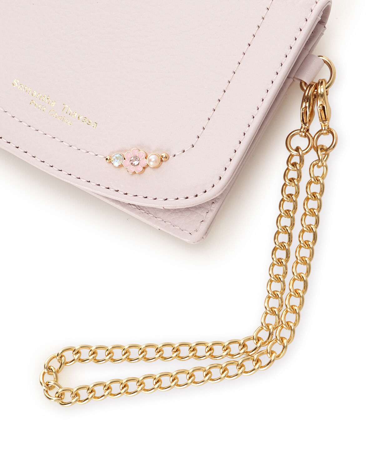 Samantha Thavasa Petit Choice「フラワーパール パスケース」|定期入れ|