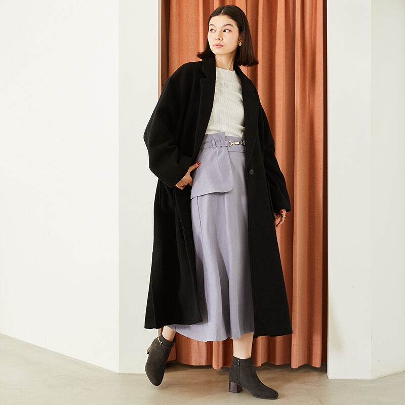 WA Oriental TRaffic「ビットモチーフミドルヒールブーツ/32406」|ショートブーツ|