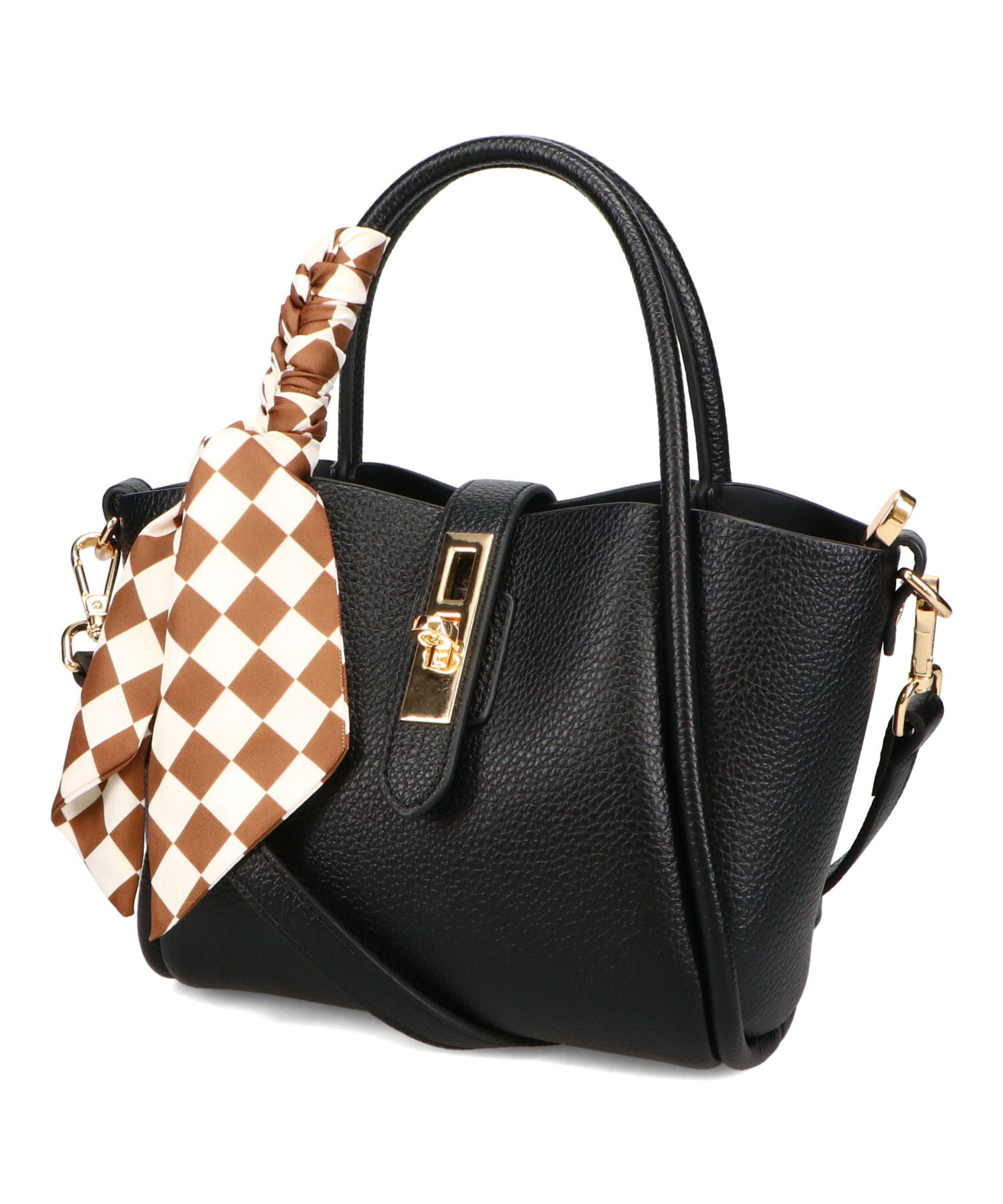 ORiental TRaffic「スカーフ 付き 2way ハンド バッグ /BA-252 ハンドバッグ」|ハンドバッグ|