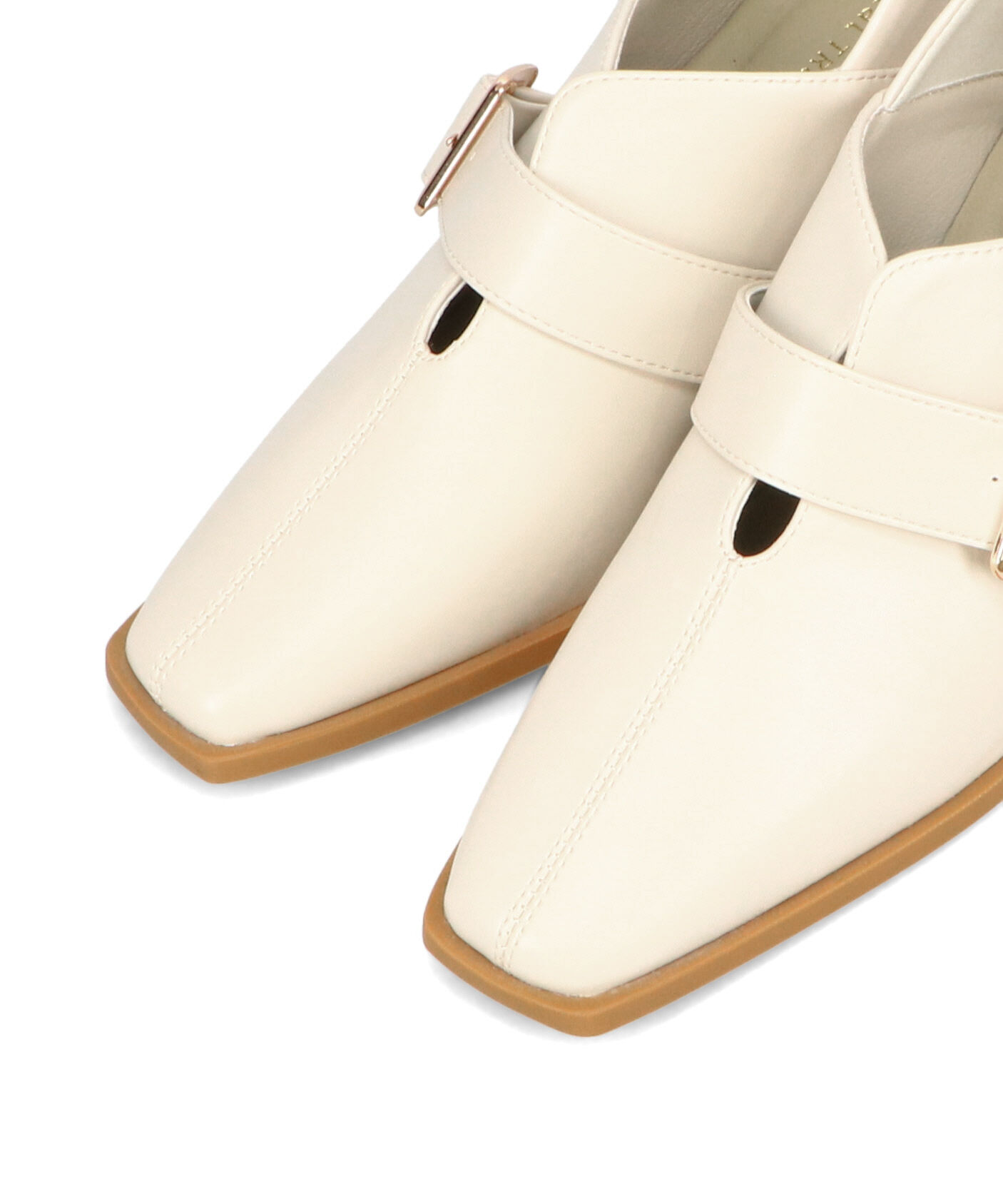 ORiental TRaffic「ウッドヒールベルトパンプス/51303」|パンプス|