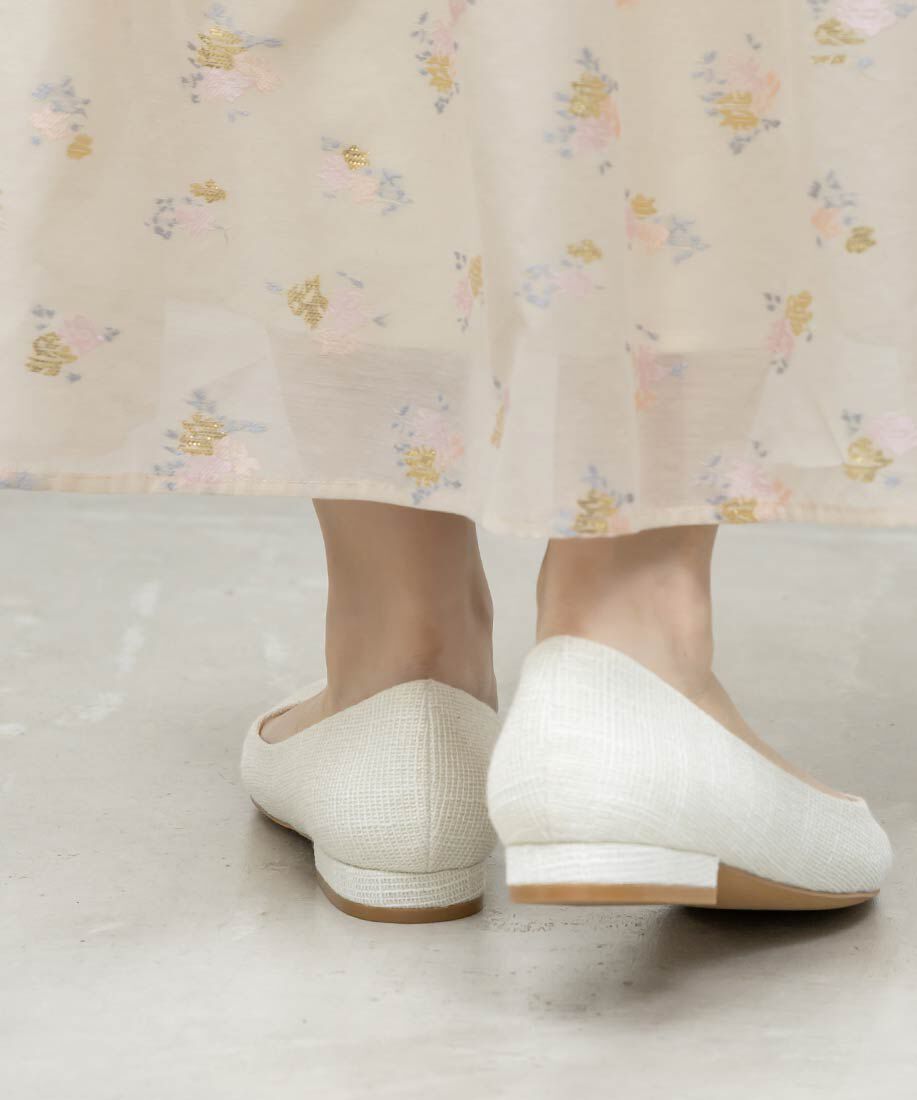  「ポインテッドトゥローヒールパンプス」|パンプス|