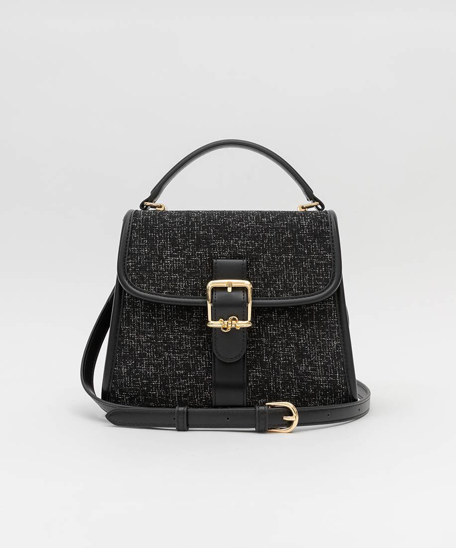  「2WAY モノグラムバックルハンドバッグ」|ハンドバッグ|