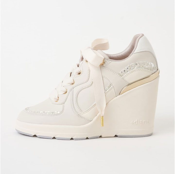 プラスダイアナ「ウェッジソールスニーカー　HE49518」|スニーカー|