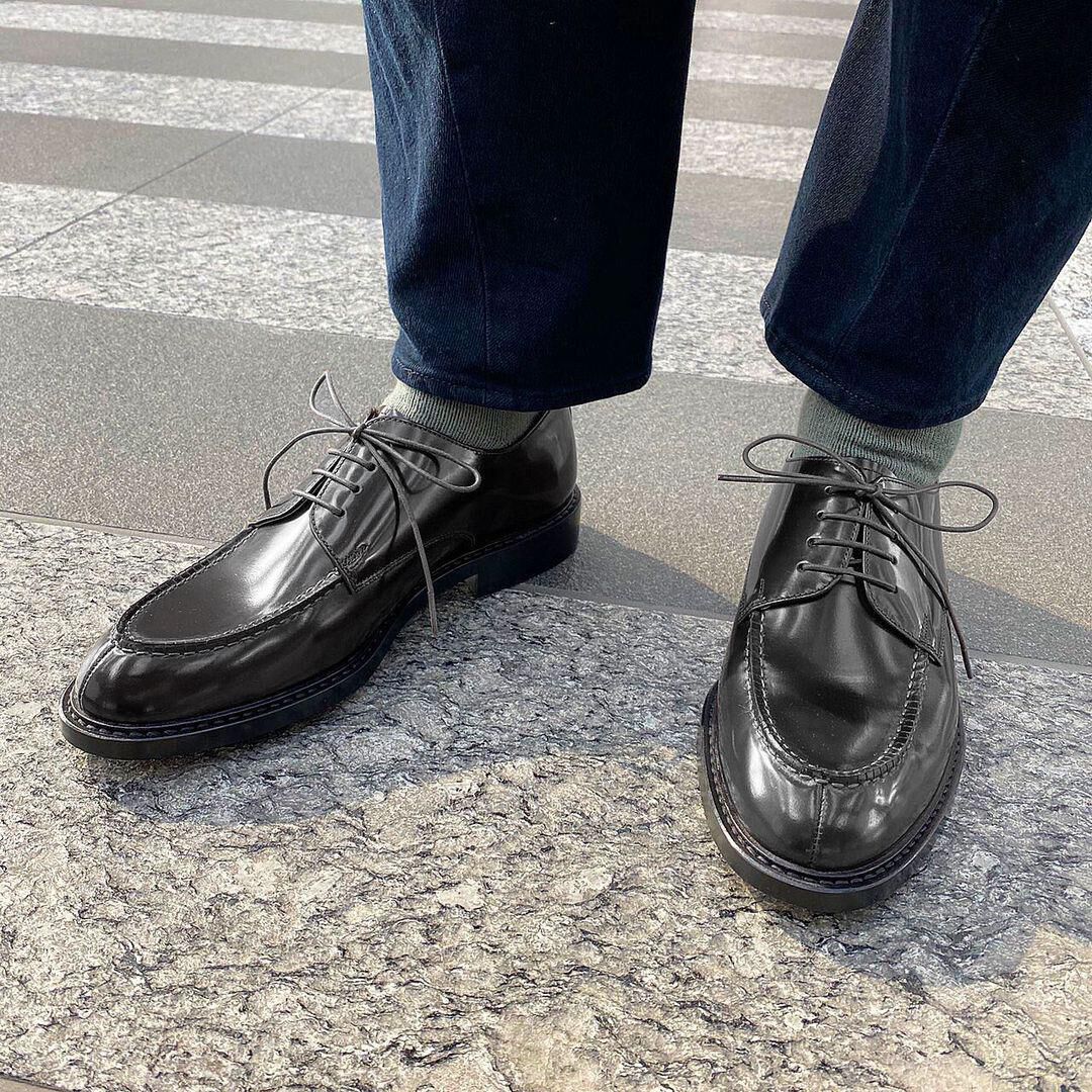 HARUTA「【HARUTA】BLUCHER MOCCA」|ビジネス・ドレスシューズ|