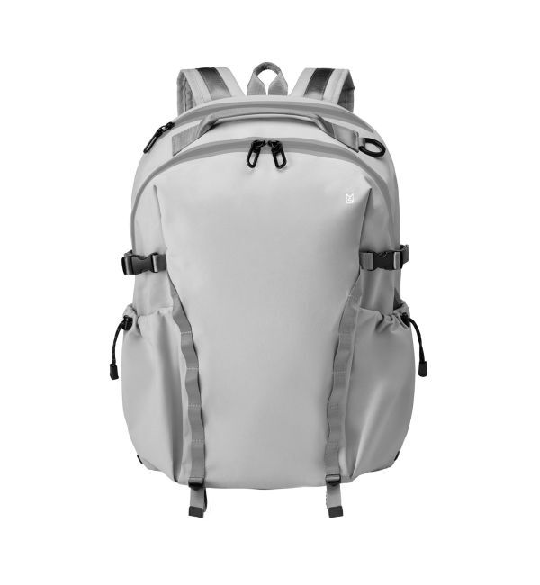 MILESTO「LIKID サイドバックルバックパック L」|リュック|グレー