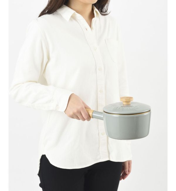 BRUNO「ホーロー片手鍋 16cm」|食器・キッチングッズ|