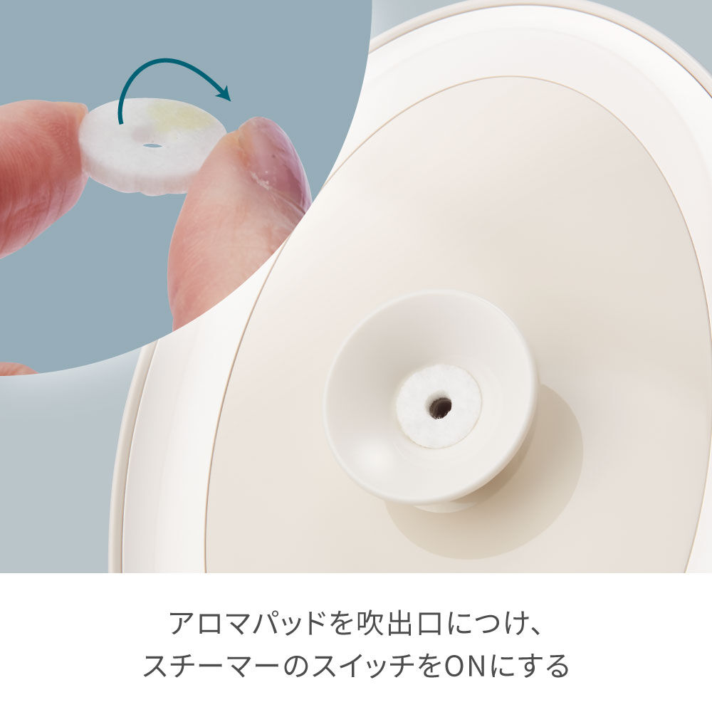 FESTINO「フェスティノ フェイシャル アロマ ナノスチーマー　SMHB-043」|コスメ雑貨|