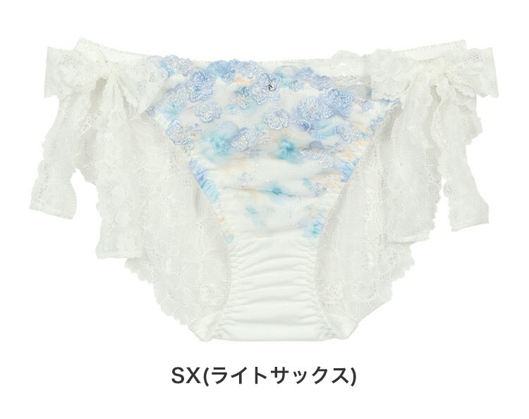 intesucre「アンテシュクレ  IBT379ペア サイドリボンショーツ M-L  ISD379」|インナー|SX