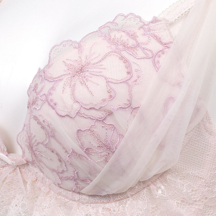 intesucre「アンテシュクレ 毎日フィットブラ Wパッドボリュームタイプ ブラセット B-E IBT386S」|インナー|