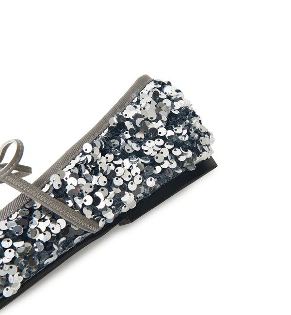 SY UNITED ARROWS「＜SY＞スパンコールバレエ フラット10●&uarr;」|バレエシューズ|