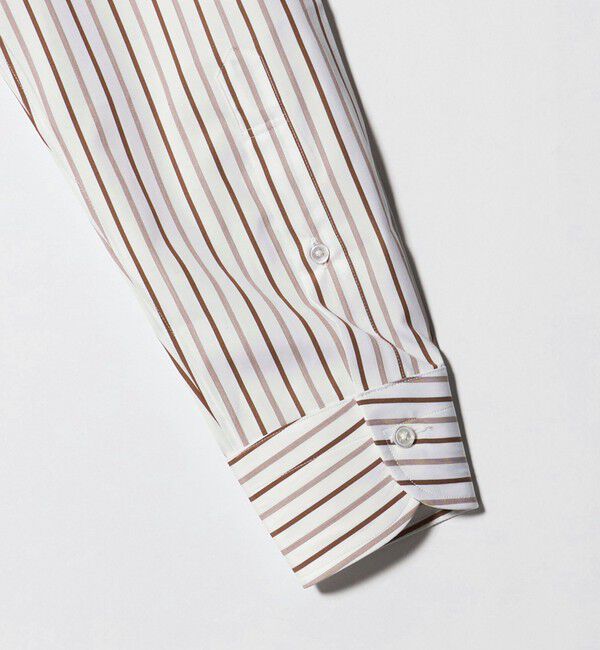 UNITED ARROWS「THOMAS MASON/トーマスメイソン オルタネートストライプ セミワイドカラー シャツ」|シャツ・ブラウス|