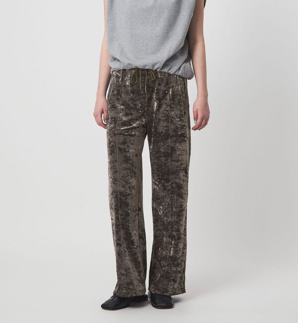 ASTRAET「＜ASTRAET＞ベロア トラックパンツ」|その他|DK.GRAY