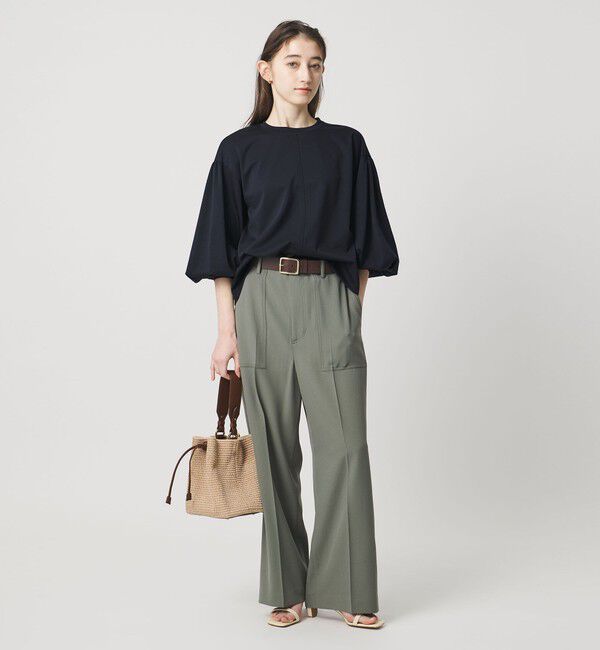 UNITED ARROWS「ポンチ バルーンスリーブ カットソー 」|Tシャツ・カットソー|