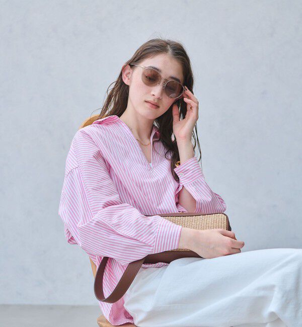 UNITED ARROWS「ワイド ウェリントン サングラス」|サングラス|