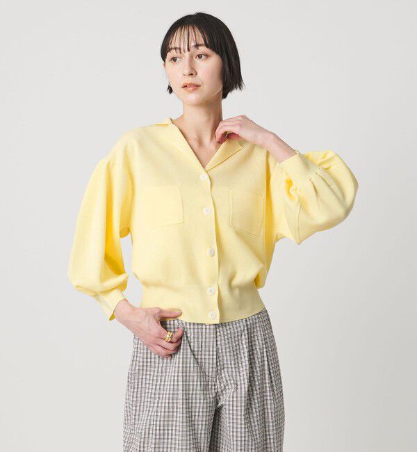 UNITED ARROWS「ジャケットライク ニットカーディガン ‐ウォッシャブル‐」|カーディガン|