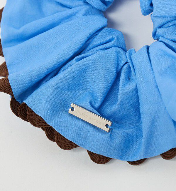 UNITED ARROWS「バイカラー パイピング シュシュ」|ヘアゴム・シュシュ|