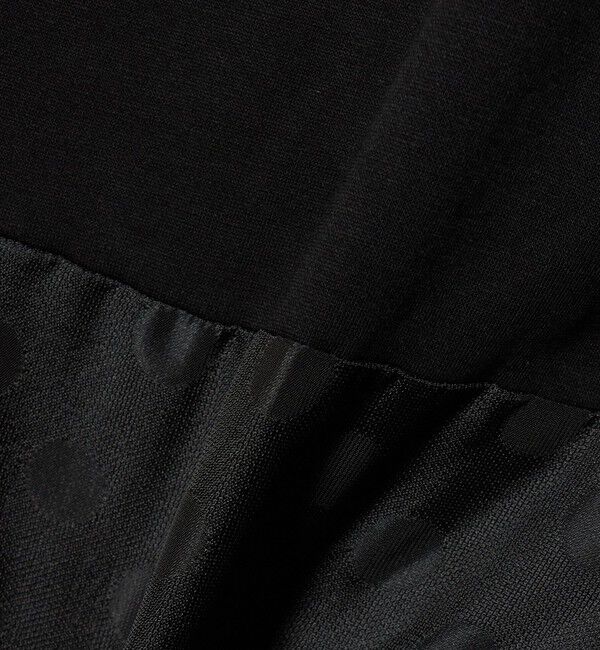 UNITED ARROWS「フィット&フレア シアー ドット ワンピース ‐ウォッシャブル‐」|ワンピース|