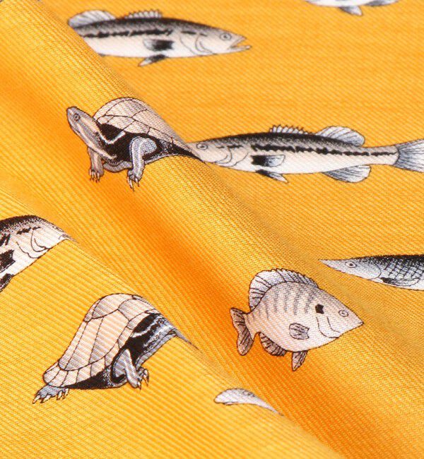 UNITED ARROWS green label relaxing「GLR シーアイランド フィッシュ ハンカチ」|ハンカチ|