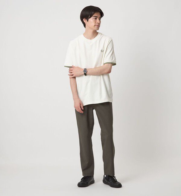 UNITED ARROWS green label relaxing「＜FRED PERRY＞ティップカフ カノコ Tシャツ」|Tシャツ・カットソー|