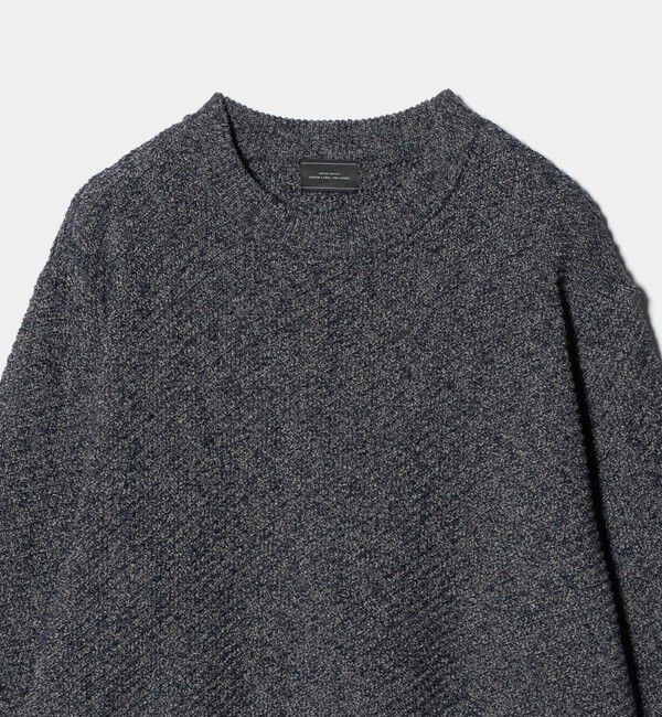 UNITED ARROWS green label relaxing「ミックスカラー クルーネック ニット」|ニット・セーター|