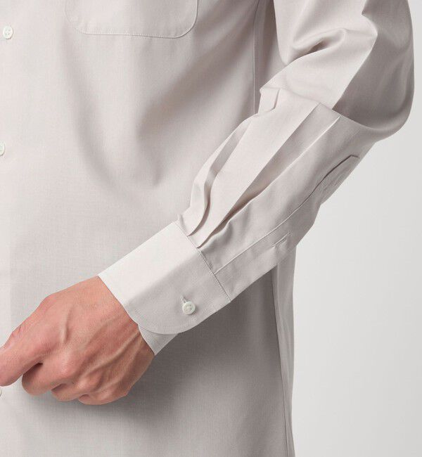 UNITED ARROWS green label relaxing「コットン ブロード ワイドカラー ドレスシャツ -形態安定-」|シャツ・ブラウス|