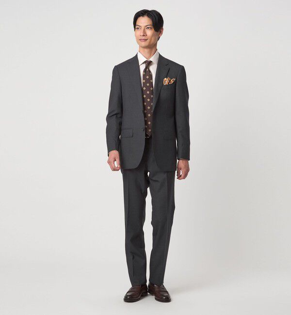 UNITED ARROWS green label relaxing「REDA トロピカル 無地 スリム ノープリーツ スーツパンツ」|スーツ|