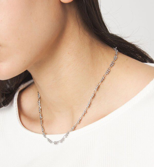 UNITED ARROWS green label relaxing「ツブツブ チェーン ネックレス」|ネックレス|SILVER