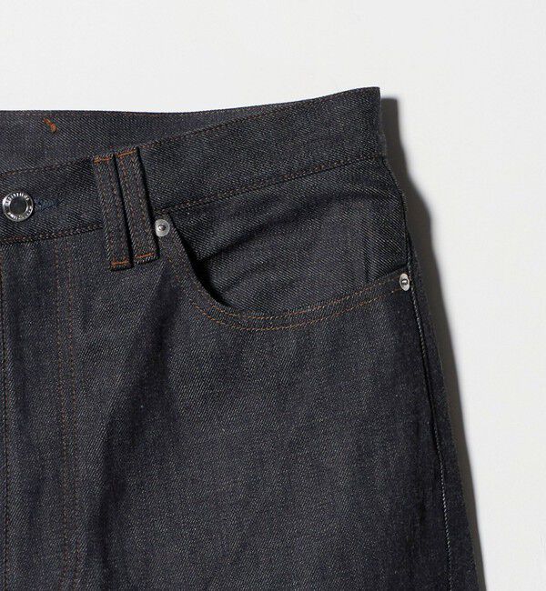 MONKEY TIME「リジッド デニム バギー パンツ」|チノ|