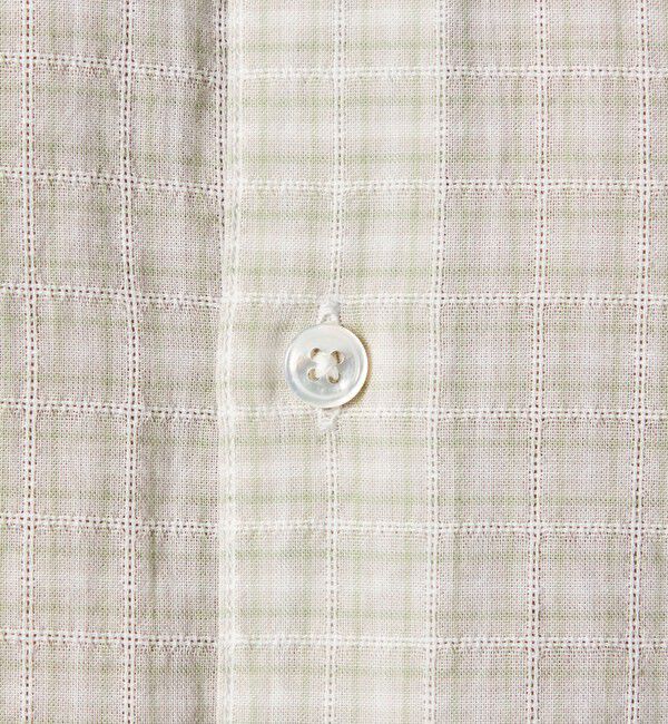 STEVEN ALAN「＜Steven Alan＞ オーガニックコットン ドビー チェック レギュラーカラー シャツ LOOSE」|シャツ・ブラウス|