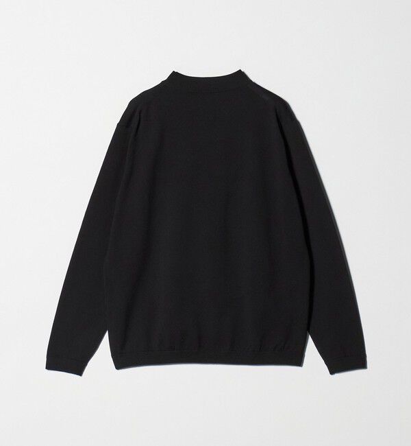 BEAUTY&YOUTH UNITED ARROWS「デオドラント ジャケット ネック ロングスリーブ ニット 抗菌防臭 ウォッシャブル」|ニット・セーター|