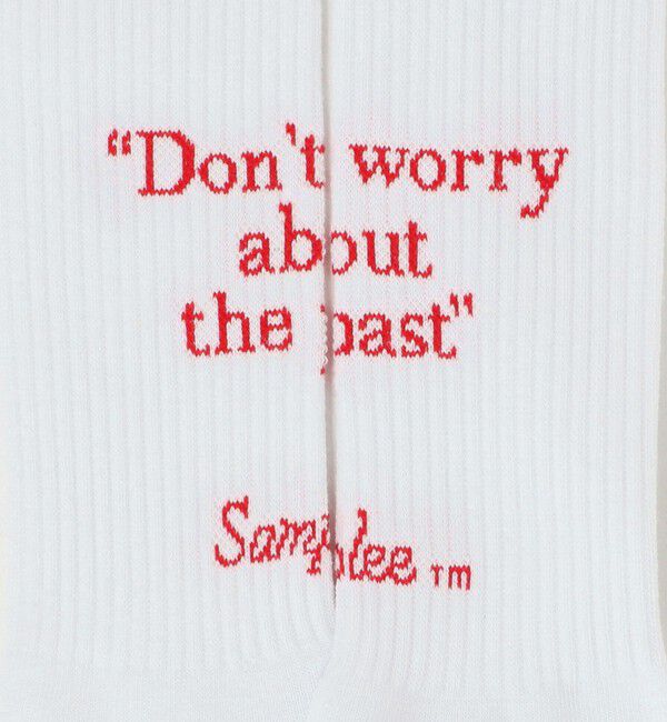 BEAUTY&YOUTH UNITED ARROWS「【別注】＜Samplee＞メッセージ ソックス」|ソックス|